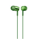 ソニー MDR-EX155-G ダイナミック密閉型カナルイヤホン グリーン(2)
