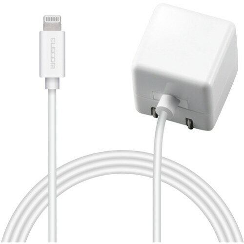 【5個セット】 エレコム MPA-ACL02WH LightningAC充電器 1.0A出力 ケーブル一体 1.5m ホワイト 【5個セット】 エレコム MPA-ACL02WH LightningAC充電器 1.0A出力 ケーブル一体 1.5m ホワイト
