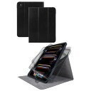 【10個セット】 エレコム TB-A24PMSA360BK 11インチiPad Pro(M4) フラップケース 360度回転 Pencil収納 スリープ