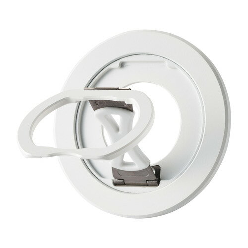 エレコム P-STRMKSLWH マグネットスマホリング SLIM MagSafe 対応 iPhone対応 ホワイト
