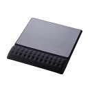 【5個セット】 エレコム MP-CF096WBK COMFY リストレスト一体型ワイドマウスパッド 快適操作 ブラック(2)