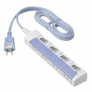 パナソニック WHS2624DKP テーブルタップ「ザ・タップスイッチシリーズ」 4個口・2m ブルー(2)