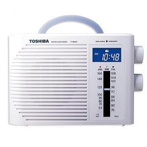 【10個セット】 東芝 TY-BR30F(W) 防水ラジオ