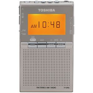 【5個セット】 東芝 TY-SPR6-N ワイドFM/AMポケットラジオ