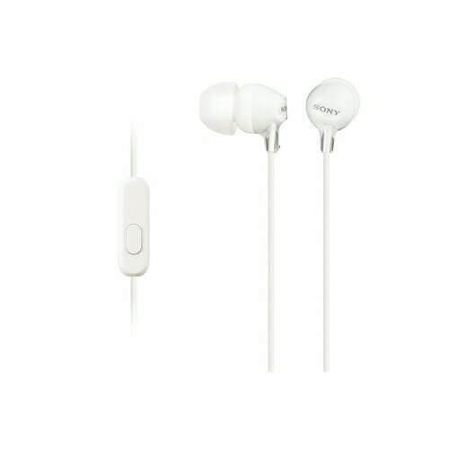 【5個セット】 ソニー MDR-EX15AP W 密閉型インナーイヤーレシーバー ホワイト 【5個セット】 ソニー MDR-EX15AP W 密閉型インナーイヤーレシーバー ホワイト