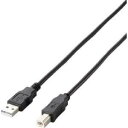 【5個セット】 エレコム U2C-JB30BK エコUSB2.0ケーブル(A-Bタイプ) 3.0m(2)