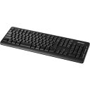 【2個セット】 バッファロー BSKBW130BK 無線 抗菌キーボード(2)