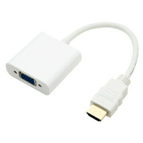 【5個セット】 ミヨシ HDA-DS01/WH HDMI-Dsub変換アダプタ ホワイト 【5個セット】 ミヨシ HDA-DS01/WH HDMI-Dsub変換アダプタ ホワイト
