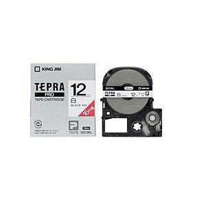 【10個セット】 白ラベルテープ 「テプラPRO」(白テープ/黒文字/12MM幅/ロングタイプ) SS12KL 【10個セット】 白ラベルテープ 「テプラPRO」(白テープ/黒文字/12MM幅/ロングタイプ) SS12KL