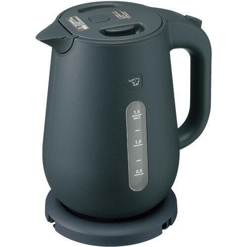 【10個セット】 象印マホービン CK-VA15-BM 電気ケトル 1.5L スレートブラック 【10個セット】 象印マホービン CK-VA15-BM 電気ケトル 1.5L スレートブラック
