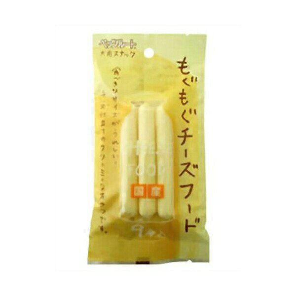 ▼まとめ買いがおすすめ！ 3個セット（必見） 6個セット（人気） 15個セット（限定） やわらかくってクリーミーなチーズのスティック状おやつで、食べきりサイズの個包装になっています。【セット内容】●犬用おやつ × 3個●1個あたり：9本入り(100g)【特徴】●スティック状で愛犬の大きさに合わせてちぎりやすい形状●食べきり個包装で一本ずつの保存性に優れている●チーズの濃厚な風味と食感で嗜好性が高い●超小型犬から大型犬まで全年齢の犬に与えられる【仕様】原材料チーズ、とうもろこし、でん粉、カゼインNa、乳化剤、pH調整剤、食用色素(酸化チタン)、保存料(デヒドロ酢酸Na)内容量9本入り(100g)対象動物犬対象年齢全年齢(生後3ヶ月以上)保証成分粗たん白質15.0％以上、粗脂肪16.0％以上、粗繊維1.0％以下、粗灰分6.0％以下、水分56.0％以下エネルギー270kcal/100g給与方法健康状態・季節により量を調節し、おやつとして与える賞味期限13ヶ月保存方法未開封：直射日光、高温多湿を避けて常温保存。開封後：チャックを閉じ冷蔵庫で保存注意生後3ヶ月位までの幼犬には与えないでください。個体差により適切な大きさにして与えてください。のどに詰まらせないよう注意してください。給与量を調節し食べ過ぎないようにしてください。アレルギーのある愛犬には原材料を確認してから与えてください。【使用場所】●しつけのご褒美　●お留守番のお供　●食欲不振時の栄養補給　●投薬補助【ご注意】●開封後は冷蔵庫で保存し早めに与えてください●脱酸素剤が入っていますが食べ物ではないため誤飲しないよう直ぐに捨ててください●包装フィルムのまま与えないでくださいやわらかくってクリーミーなチーズのスティック状おやつで、食べきりサイズの個包装になっています。内容量：9本入り(100g)3個セットでお届け。しつけのご褒美、お留守番のお供、食欲不振時の栄養補給、投薬補助などに。 ▼まとめ買いがおすすめ！ 3個セット（爆安） 6個セット（特売） 15個セット（格安）