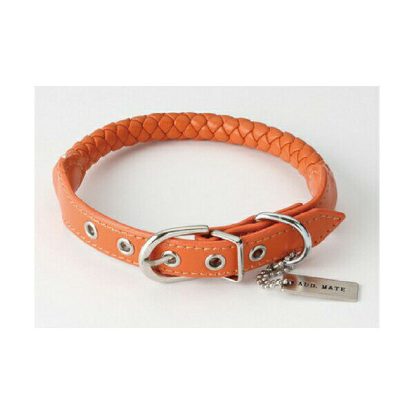 Leather （Small Dogs） - ペティオ アドメイト Add.Mate Maniera マニエラ カラー S オレンジ 小型犬 から10kg Petio A56973 マニエラカラー アクセサリー 犬用首輪 ペット用品 合成皮革 ヤマヒサ おしゃれ ドッグ ギフト 厳選素材 価格は1個のお値段です