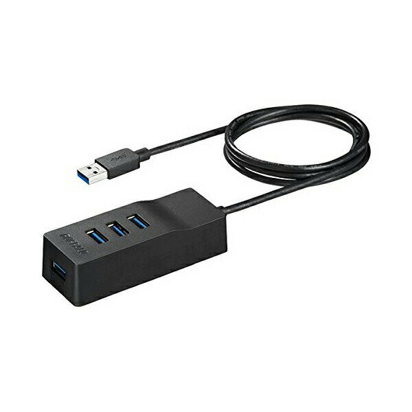 バッファロー USB3.0 上挿し 4ポートセルフパワーハブ ブラック BSH4A110U3BK 高品質