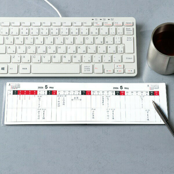 乐天商城 - 【10個セット】 フラットスケジュールブック