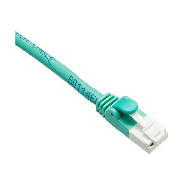 ツメ折れ防止プロテクタと新素材コネクタのダブル構造を採用したCat6対応LANケーブル10m。【セット内容】●LANケーブル × 2個【特徴】●ツメ折れ防止プロテクタと新素材コネクタを採用したダブル構造●1000回の屈曲検査に合格●周波数帯域250MHzを保証●60度傾斜試験（JIS C 3005）に合格する難燃性を有する●十字介在をなくしたツイストペア仕様で柔軟な取り回しが可能●スリムコネクタにより隣接ポートへの干渉を防止●PoE対応製品での利用が可能●モールド加工コネクタを採用●EU RoHS指令準拠（10物質）【仕様】サイズケーブル長10m、ケーブル太さ4.6mm対応機種10BASE-T/100BASE-TX/1000BASE-T/1000BASE-TX対応カラーグリーン対応規格Cat6準拠材質外部シース：PVCコネクタ形状RJ-45コネクタ（両端コネクター付）規格8芯ストレート結線、ヨリ線【使用場所】●ギガビットネットワーク環境　●狭い場所での配線【ご注意】●環境配慮パッケージ（ポリ袋）仕様 【検索用キーワード】 ホワイト グリーン オレンジ ブラック RoHS指令準拠 CAT6対応 LANケーブル えれこむ ネットワークケーブル ライトグレー 爪折れ防止 10メートル CAT6 ELECOM GN10 LD−GPT RJ−45コネクター らんけーぶる カテゴリー6 カテゴリー6対応ツメ折れ防止プロテクタと新素材コネクタのダブル構造を採用したCat6対応LANケーブル10m。サイズ：ケーブル長10m、ケーブル太さ4.6mm2個セットでお届け。ギガビットネットワーク環境、狭い場所での配線などに。