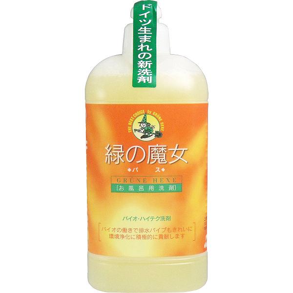 【3個セット】 緑の魔女 バス用洗剤 本体 420mL 洗剤 浴室用 バスタブ 浴槽 緑の魔女バス 中性タイプ サプリエ 清掃 おふろ用 浴室洗剤 掃除 無香料 お風呂用 バス用品 液体洗剤 風呂掃除 掃除用洗剤 三宝 掃除用品 風呂用 ミマスクリーンケア バス用 お風呂用洗剤
