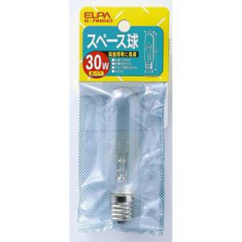 ELPA クリア電球 G-76H E17口金 小型白熱電球 110V ELPA G-76H-C G76HC 照明器具用...