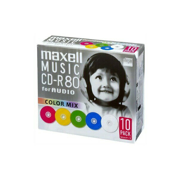 ▼まとめ買いがおすすめ！ 2個セット（人気） 特　徴●ジャンル分けに便利な鮮やか5色のからディスクを採用仕　様■録音時間：80分 【検索用キーワード】 カラーミックス 10枚入り マクセル 10枚 まくせる 5mmプラケース 700MB 79分57秒 80タイプ COLORMIX おんがくよCD−R イエロー オンガクヨウCD−R グリーン ピンク ブルー ホワイト 日立マクセル 記録メディア 録音用CDR▼まとめ買いがおすすめ！ 2個セット（人気）