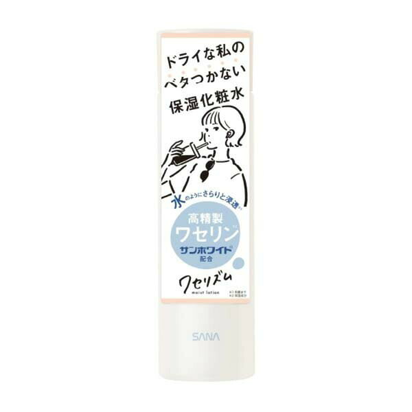 ▼まとめ買いがおすすめ！ 2個セット（必見） 3個セット（必見） 5個セット（特売） 6個セット（必見） 10個セット（お得） 24個セット（人気） 高精製ワセリンをナノ化配合した保湿化粧水。【特徴】●高精製ワセリン サンホワイトをナノ化配合したナノテク処方●3種のセラミドとヒアルロン酸Naを配合●アルコールフリー、パラベンフリー、無香料、無着色●パッチテスト済み、アレルギーテスト済み、ノンコメドジェニックテスト済み【仕様】内容量200ml使用方法洗顔後、手のひらまたはコットンに適量をとり、軽くパッティングするようにお肌になじませてください区分化粧品成分水、グリセリン、BG、DPG、ワセリン、セラミドNG、セラミドAP、セラミドNP、ヒアルロン酸Na、（アクリル酸ヒドロキシエチル／アクリロイルジメチルタウリンNa）コポリマー、PEG-40水添ヒマシ油、アルギニン、エチルヘキサン酸セチル、カルボマー、キサンタンガム、スクワラン、セルロースガム、フィトステロールズ、プルラン、ポリソルベート60、水添レシチン、フェノキシエタノール有効成分セラミドNG、セラミドAP、セラミドNP、ヒアルロン酸Na【使用場所】●洗顔後のスキンケア【ご注意】●全ての方にアレルギーが起きない、またニキビのもとができないわけではありません●目に入った場合はこすらずすぐに洗い流してください●湿疹等異常のあるときはお使いにならないでください 【検索用キーワード】 ワセリズム サナ 保湿化粧水 保湿成分 SANA なめらか本舗 アルコールフリー 無着色 無香料 200mL 高精製ワセリン 200ml NOVIR Vaserhythm うるおい お肌 さっぱり化粧水 さな べたつかない わせりずむ高精製ワセリンをナノ化配合した保湿化粧水。内容量：200ml洗顔後のスキンケアなどに。 ▼まとめ買いがおすすめ！ 2個セット（限定） 3個セット（格安） 5個セット（限定） 6個セット（爆安） 10個セット（激安） 24個セット（必見）