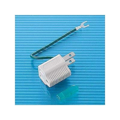 Other - 【15個セット】 サンワサプライ 3P →2P変換アダプタ ( グレー ) TAP-AD1GYN 電源変換アダプター 3P&rarr;2Pに変換 グレー アース付 おまとめセット 高品質
