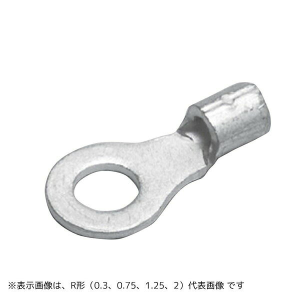オーム電機 R0.75-3 20 ニチフ 丸型端子 R0.75-3 (20個入)