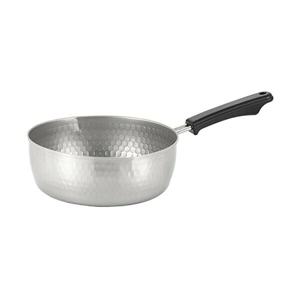 Ih/Gas Compatible - 【2個セット】 ヨシカワ 雪平鍋 22cm 日本製 IH対応 味壱 ステンレス雪平鍋 SJ3414 行平鍋 キッチン 大きめ ガス火 ステンレス製 ゆきひら鍋 ステンレス おしゃれ ガス火対応 料理 調理器具 シルバー 両口 片手なべ 片手鍋 シンプル 人気商品