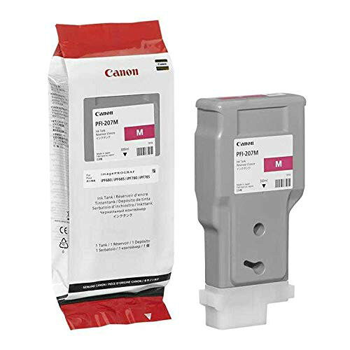 キヤノン インクタンク PFI-207M マゼンタ 純正 CANON PFI 207M プリンター用インク 大容量 iPF対応 互換
