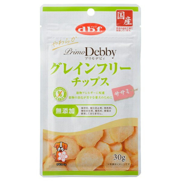Chips - 【10個セット】 デビフペット プリモデビィ グレインフリーチップス ササミ 30g