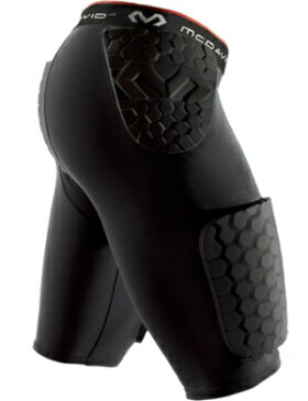 バスケットサポーター インナー タイツ 衝撃吸収 ヘックス パット サッド マクダビッド McDavid HexP ThuddS Blk