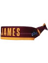 バスケットリストバンド NBA Player rubber JAMES Burgundy/Yellow