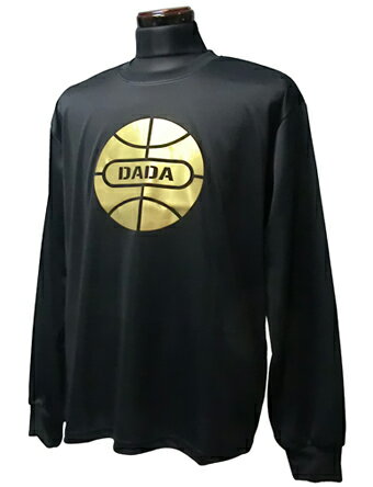 バスケットロング Tシャツ ウェア ダダ DADA BALL LONG TEE BLK/GOLD 【MEN'S】