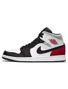 バスケットシューズ バッシュ スニーカー ジョーダン Jordan Air Jordan 1 Mid SE Wht/Blk/Multi ストリート