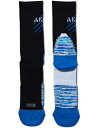 バスケットソックス ウェア クルーソックス アクター AKTR NEO FUTURE SOCKS DINOSAUR NAVY ランニング トレーニング