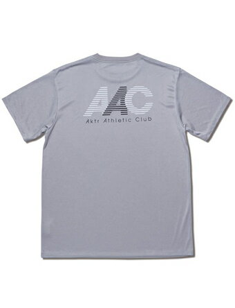 バスケットTシャツ ウェア アクター AKTR AAC LOGO SPORTS TEE GRAY ランニング トレーニング 【MEN'S】