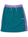 バスケットショーツ バスパン ジュニア レディーズ ウェア アクター AKTR WOMENS SIDE OPEN SKIRT GREEN ウーメンズモデル 女性...