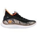 バスケットシューズ バッシュ アンダーアーマー UnderArmour Curry 8 Blk/Org