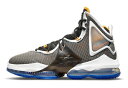 バスケットシューズ バッシュ ナイキ Nike Lebron 19 EP 039 Hardwood Classic 039 Gry/Yel/Wht