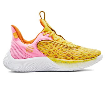 バスケットシューズ バッシュ アンダーアーマー UnderArmour Curry 9 Street Yel/Pink