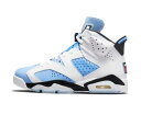 バスケットシューズ バッシュ スニーカー ユニバーシティーブルー ジョーダン Jordan Air Jordan 6 Retro UNC U.Blu/Wht ス...