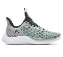 バスケットシューズ バッシュ アンダーアーマー UnderArmour Curry 9 Mod Gray / Jet Gray