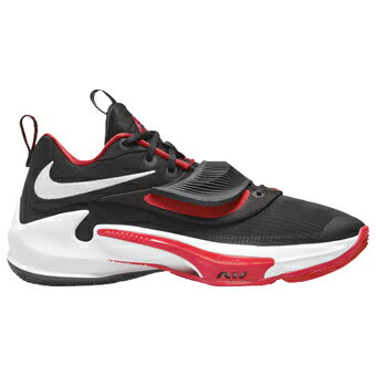 バスケットシューズ バッシュ フリーク　ヤニス ナイキ Nike Zoom Freak 3 Black/White/Red