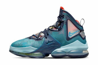 バスケットシューズ バッシュ ナイキ Nike Lebron 19 EP Blue/Multi