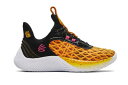 バスケットシューズ バッシュ アンダーアーマー UnderArmour Curry 9 Beyond the Street Blk/YWN/GAL