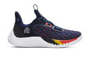 バスケットシューズ バッシュ アンダーアーマー UnderArmour Curry 9 Navy/Org/White