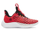 バスケットシューズ バッシュ Sesame Street Elmo アンダーアーマー UnderArmour Curry 9 Flow Hot Coral / ...