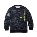 oXPbgXEFbg EFA H~ AN^[ AKTR x68 CITY CAMO CREWNECK SWEAT Blk Xg[g yMEN'Sz