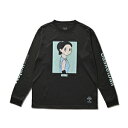 oXPbgO@TVc EFA AN^[ AKTR eyewater SPORTS L/S TEE BLACK yMEN'Sz