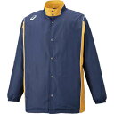 バスケットジャケット ジュニア キッズ ウェア 秋冬物 アシックス Asics Warm Up Jacket Junior Nvy/Gld ランニング トレーニング 【BOY'S】 キッズ アパレル