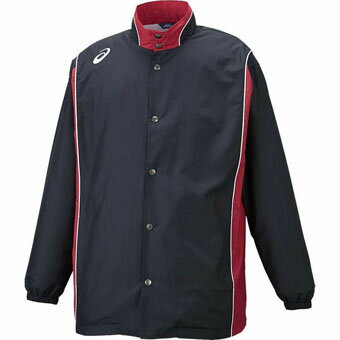 バスケットジャケット ジュニア キッズ ウェア 秋冬物 アシックス Asics Warm Up Jacket Junior Black/ Red ランニング トレーニング 【BOY'S】 キッズ アパレル