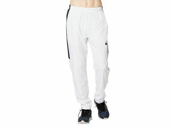 バスケットパンツ ジュニア キッズ ウェア 秋冬物 アシックス Asics Warm Up Pants Junior Wht/Blk ランニング トレーニング 【BOY'S】 キッズ アパレル